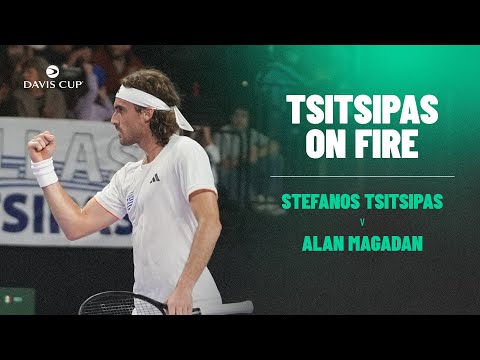 Stefanos Tsitsipas on FIRE in Athens 🔥 | Greece v Mexico | 2026 Davis Cup World Group I Full Match