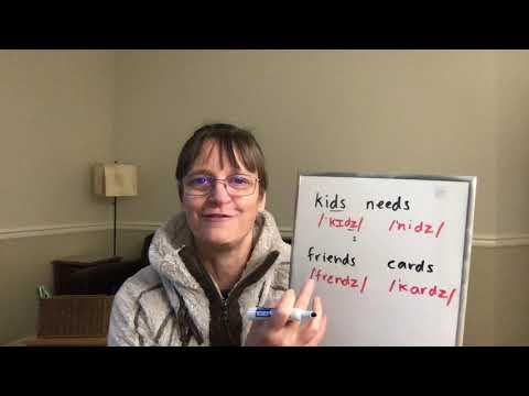 How to Pronounce Kids, Needs, Friends, Cards and other Words Ending in "DS" /dz/