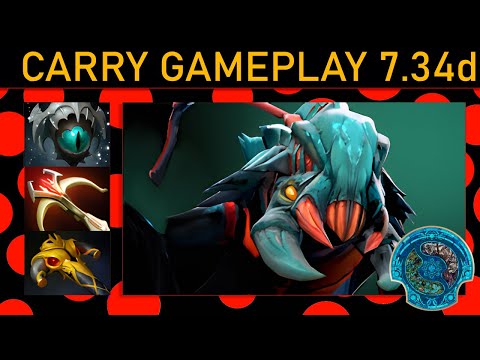 ✨Yatoro雨 Weaver 87% Kill participation! Carry Gameplay - Dota 2 The International 2023