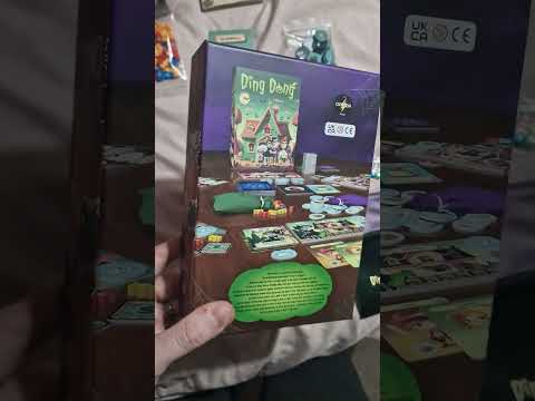 Ding Dong Deluxe Kickstarter Boardgame Unboxing