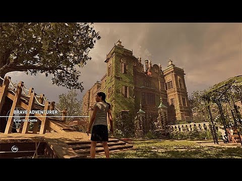 Shadow of the Tomb Raider - Croft manor 100 % Lara childhood Memories & father death.