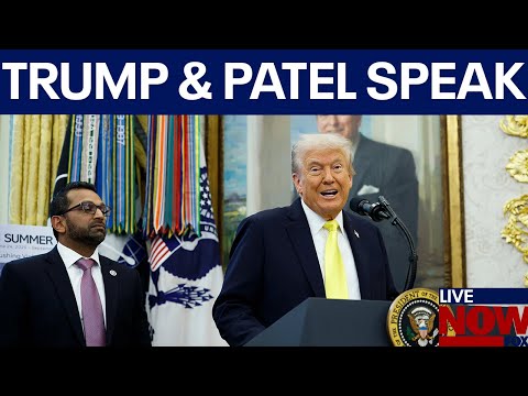 Video | Trump &amp; FBI Director Patel on ‘Operation Summer Heat’