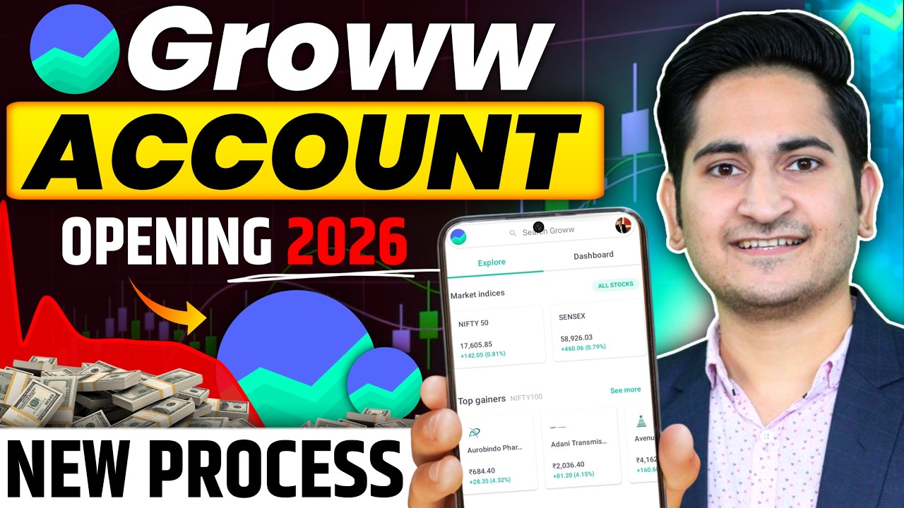 Groww App Account Kaise Banaye | How To Open Groww Demat Account | Groww Account Opening