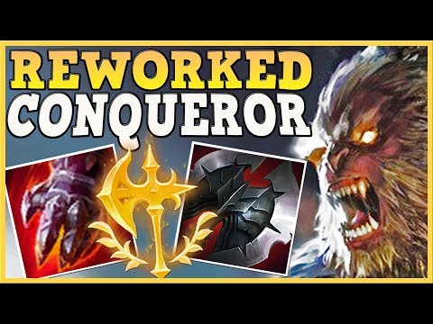 *NEW* CONQUEROR REWORK WUKONG! | RANK 1 WUKONG CARRIES 1v9 WITH THAT BROKEN RUNE - League of Legends