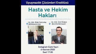 Sağlık Hukuku, Hasta ve Hekim Hakları - Av.Arb.Dilek Yumrutaş , Av.Arb