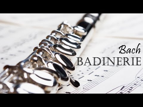 BACH - BADINERIE (Original) Orchestral Suite no. 2 in B minor BWV 1067 - Flute Classical Music