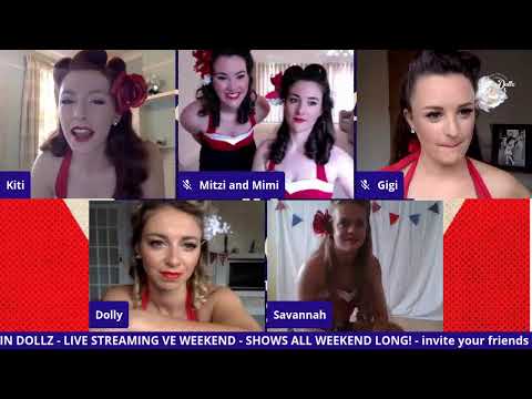SATIN DOLLZ LIVE STREAM: Dance with the Dollz!