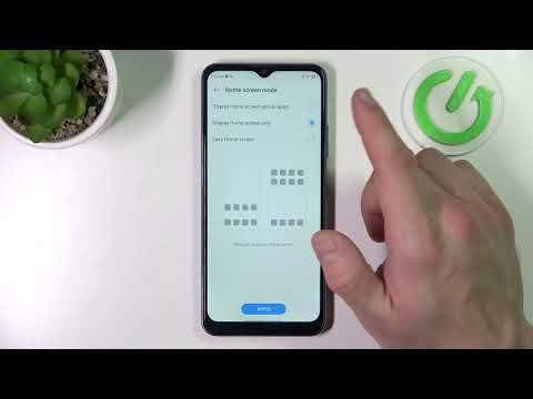 How to Disable App Drawer ZTE Blade A71 - Enable App Menu