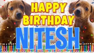 Happy Birthday Nitesh! ( Funny Talking Dogs ) What