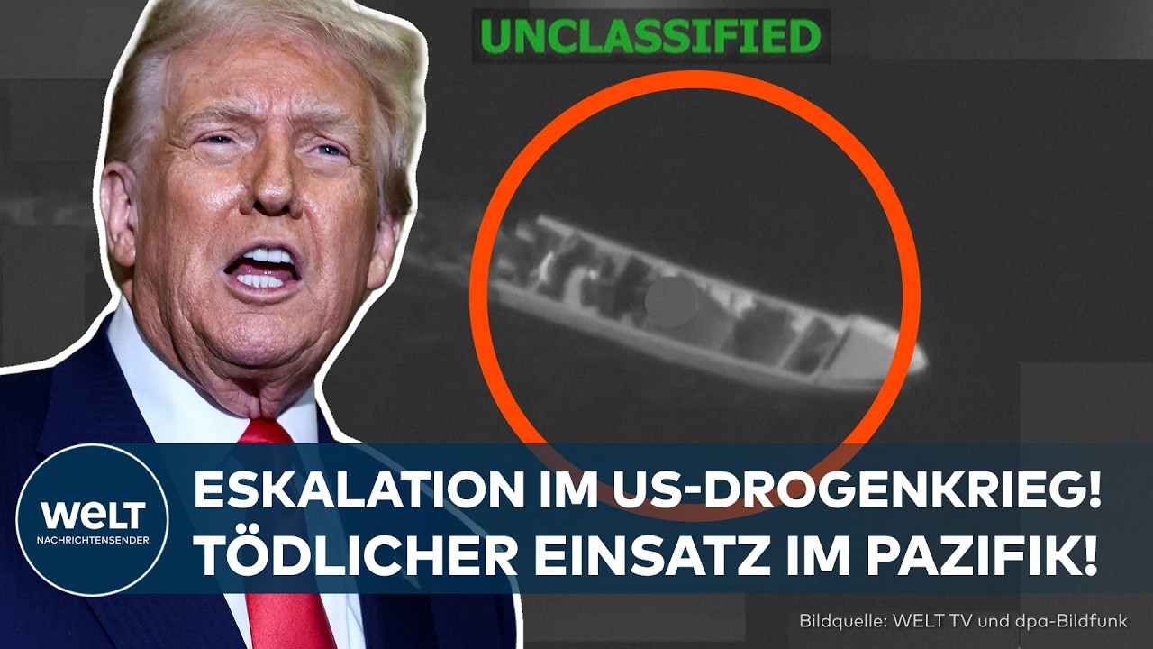 TÖDLICHER EINSATZ IM PAZIFIK: US-Drogenkrieg eskaliert – Militär greift Boote an!