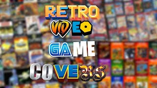 Retro Video Game Covers