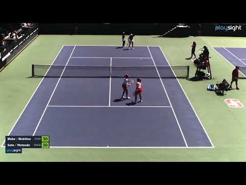 Angelica Blake/Alexis Blokhina v Erika Matsuda/Hikaru Sato - STAN v UW - 14.04.23