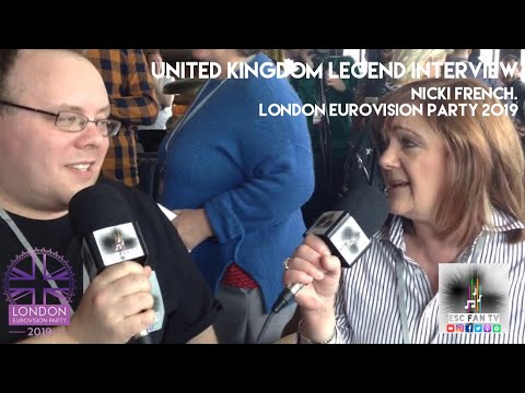 Tom Hughes INTERVIEWS Nicki French | London Eurovision Party