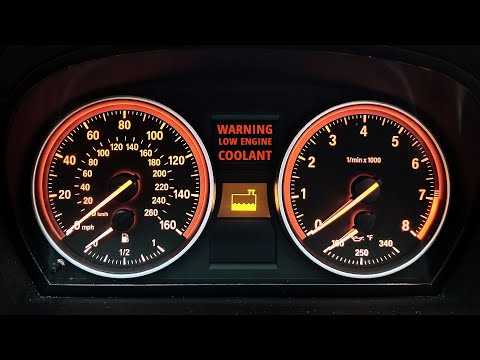 BMW e90 Engine Coolant Warning Light Solved