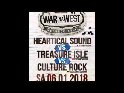 War ina West Soundclash 2018 Heartical Sound vs  Culture Rock Sound vs Treasure Isle Sound