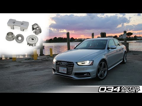 First S4 Mod (034 Drivetrain Mount Inserts) & MORE!