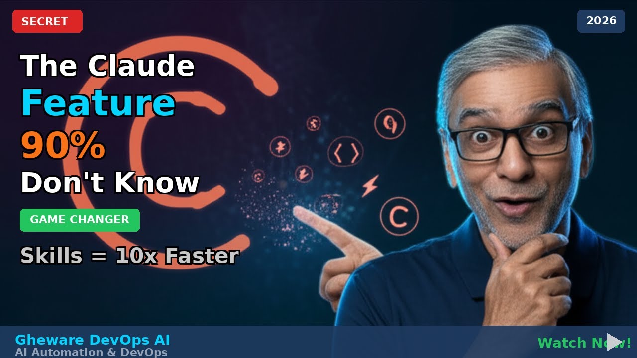 Claude Skills Tutorial Video Thumbnail