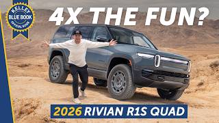 Wildly Capable Electric Family Hauler! | 2026 Rivian R1S Quad Review