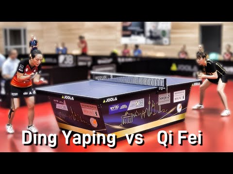Ding Yaping vs. Qi Fei – Tischtennis-Krimi | Qualifikationsturnier 08.09.2024