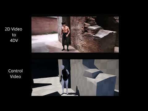 2D to 4DV? AI Gaussian Splatting