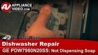 GE Dishwasher Repair - No Soap Dispensing - Auto Dispense Assembly Diagnostics & Troubleshooting