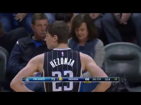 2015-11-09 NBA RS Mario Hezonja vs Indiana