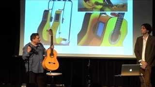 PACO ORTEGA  presenta las guitarras F home Studio en Berklee