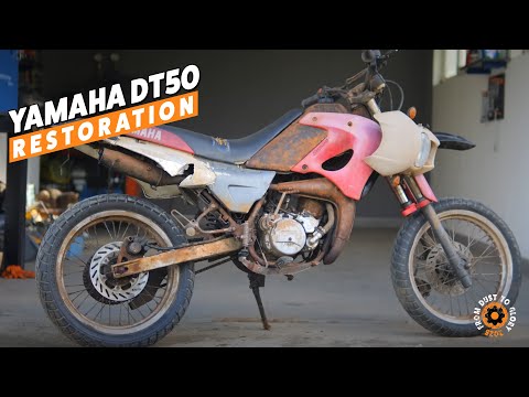 Yamaha DT50 FULL RESTORATION – 2-Stroke Legend Reborn! 🔧🟡🔥