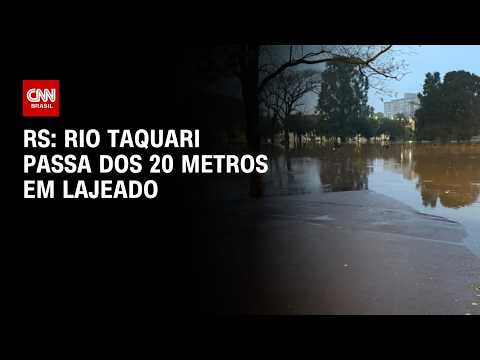Moradores são removidos após cheia do Rio Taquari no RS | LIVE CNN