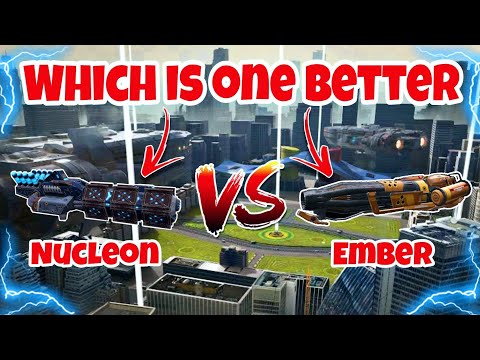 [WR] 🔥 Nucleon VS Ember Weapon Comparison |War Robots|