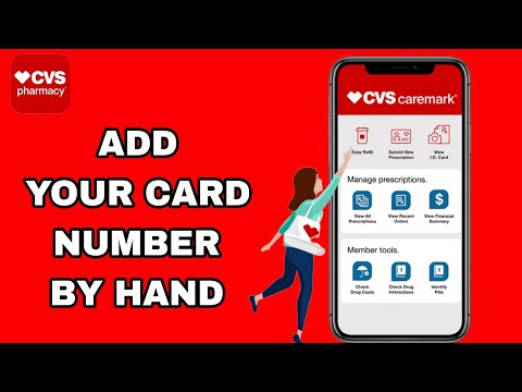 How To Add Your Card Number By Hand On CVS Pharmacy App