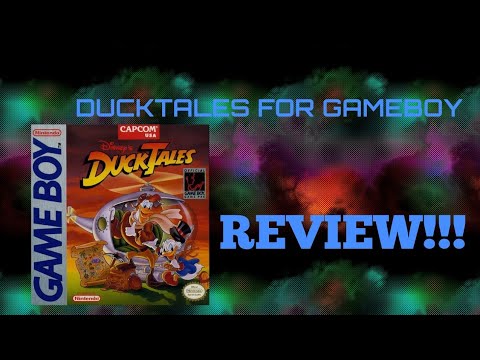 DUCKTALES FOR GAMEBOY Review!!!!