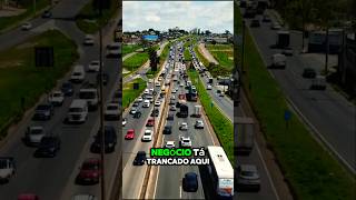 ANEL RODOVIÁRIO DE BH TRANSITO TRANCADO 🔒 #minasgerais #transitoseguro #minas #noticias #drone