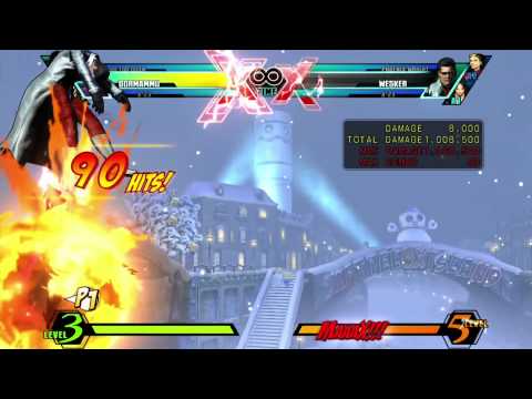 UMVC3: X-23/Doom Synergy feat. The Dread One