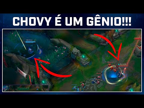 Chovy fez uma jogada INTELIGENTÍSSIMA!