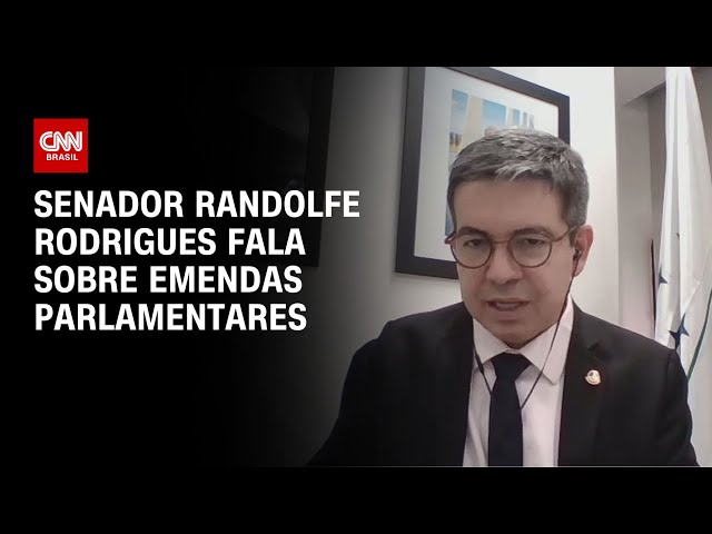 Senador Randolfe Rodrigues fala sobre emendas parlamentares | LIVE CNN