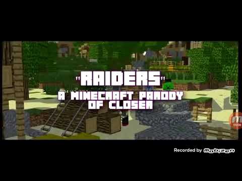 Rian Siregar - Lagu "RAIDERS" A Minecraft Parody Of Closer