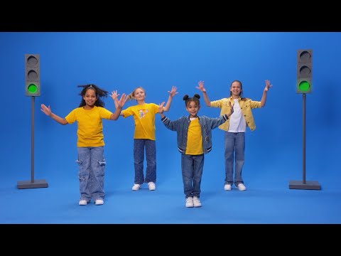 Lichterkinder - Augen auf im Strassenverkehr (Offizielles Tanzvideo) | Verkehrserziehung | Lernland