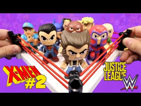 X-Men Shake Rumble vs Justice League Toys #2 | KidCity