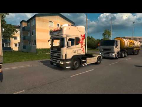 Euro Truck Simulator 2  Scania 124L Topline
