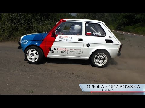 Rally Park Cup - 3 Runda | OPIOŁA Daniel / GRABOWSKA Dominika - Fiat 126p