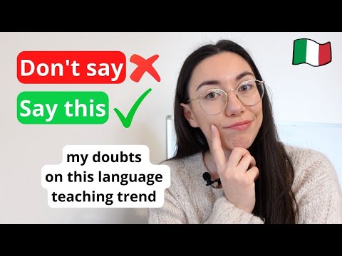 "Don't say that, Say this"... Parliamone! (Sub)