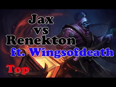 Wingsofdeath - Jax vs Renekton (Soothsayyer) - Top - Diamond I