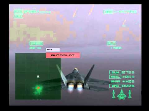 Ace Combat 04: Shattered Skies | Mission 18 - Megalith | F-22