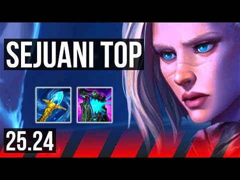 SEJUANI vs YONE (TOP) | Perfect KDA: 6/0/10 | KR Grandmaster | 25.24