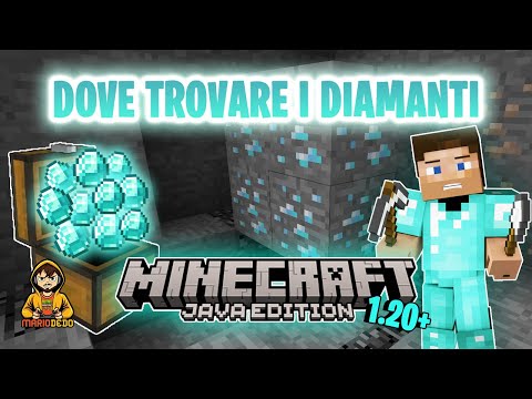 Dove trovare i Diamanti su Minecraft