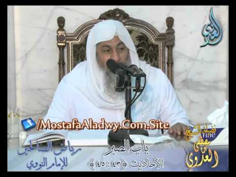  شرح رياض الصالحين (15) باب الصبر من حديث لما كان يوم حنين لفضيلة الشيخ مصطفى العدوي 