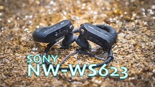 Sony NW-WS623 waterproof headphones & mp3 player review