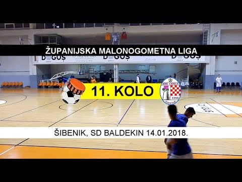 ŽMNL, 11. kolo: CRNICA II - ŠIBENIK 14.01.2018.