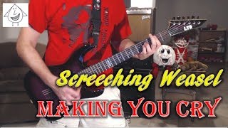 Screeching Weasel - Making You Cry - Guitar Cover (Tab in description!)